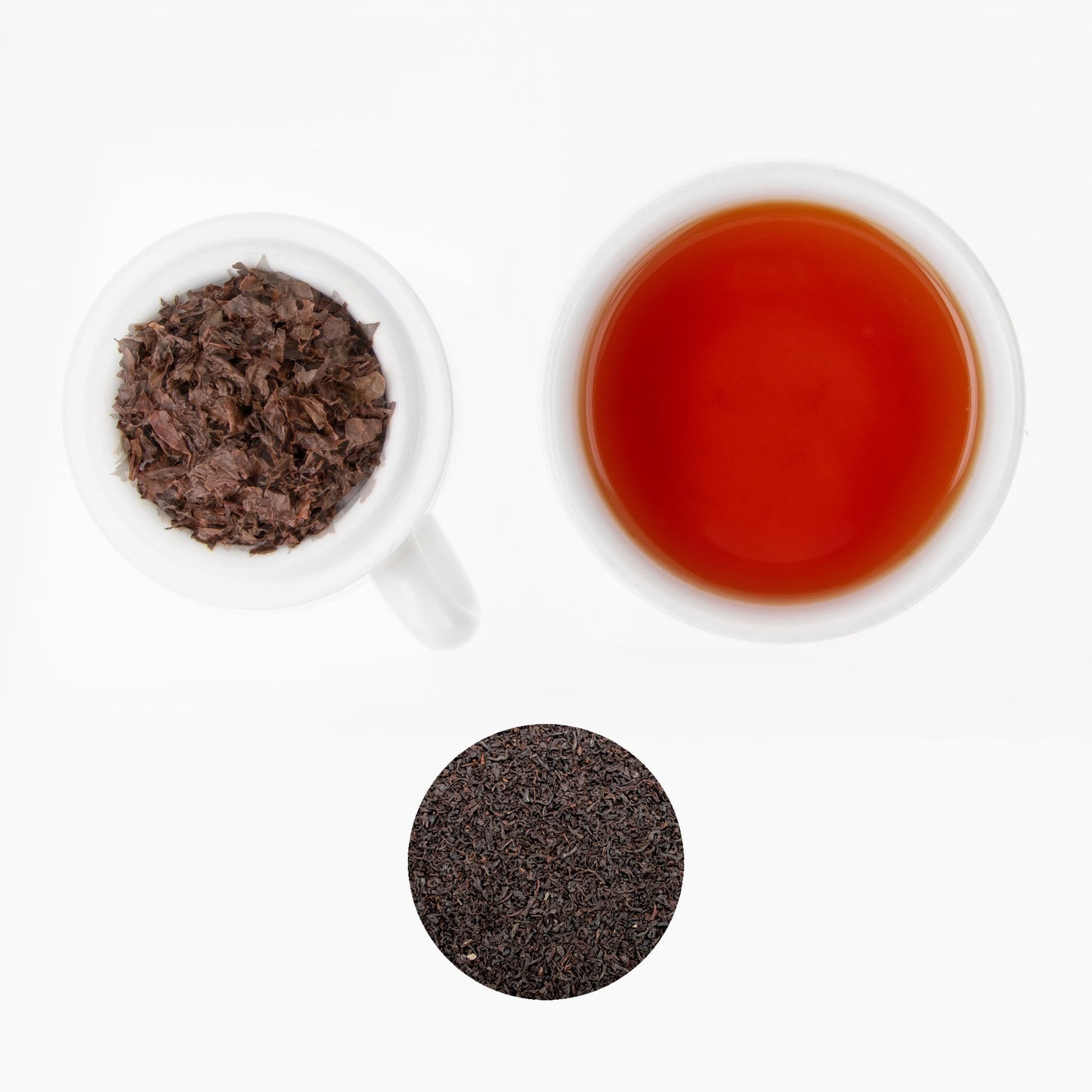 Ceylon black tea with earl grey deep orange liquor single origin tea