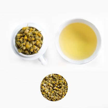 Chamomile flowers chamomile aroma single origin tea